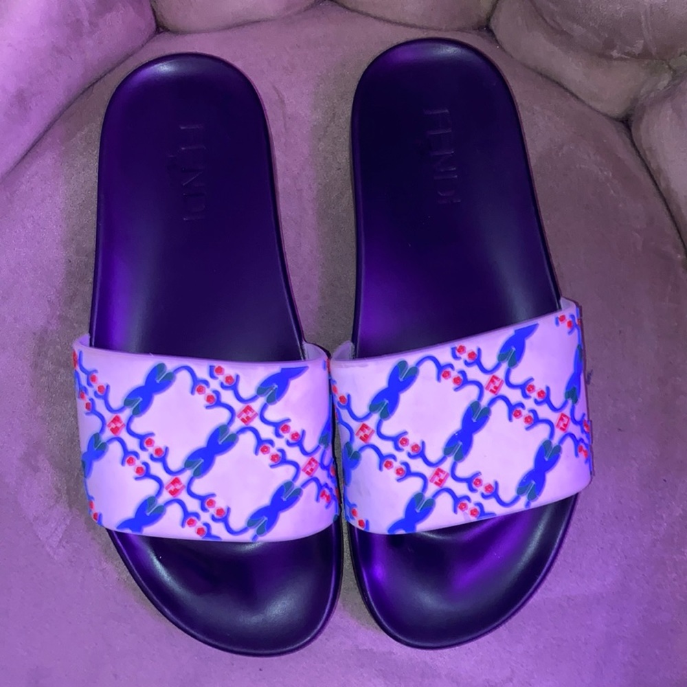 FENDI ROMA Slip-Ons